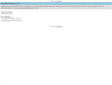 Tablet Screenshot of dkairportservice.com